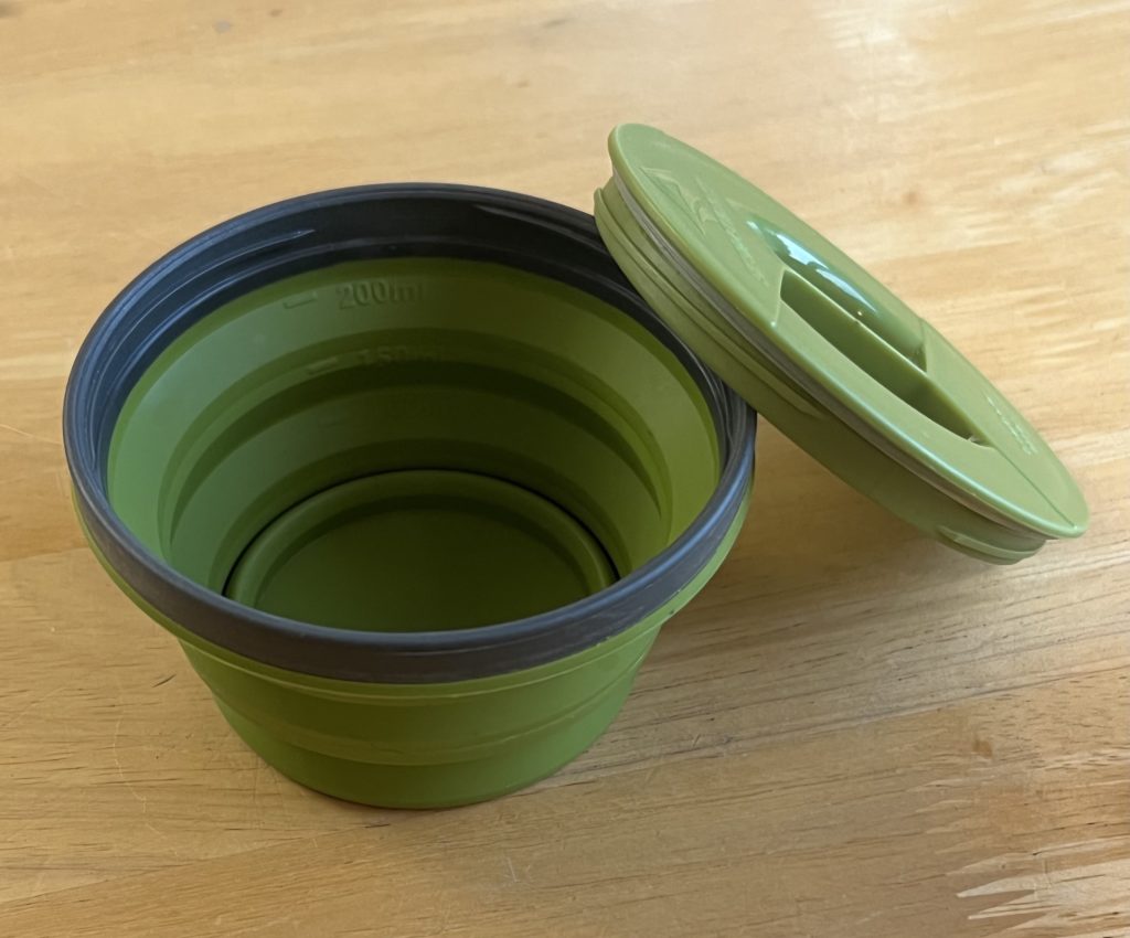 portable watercolor water cup with lid